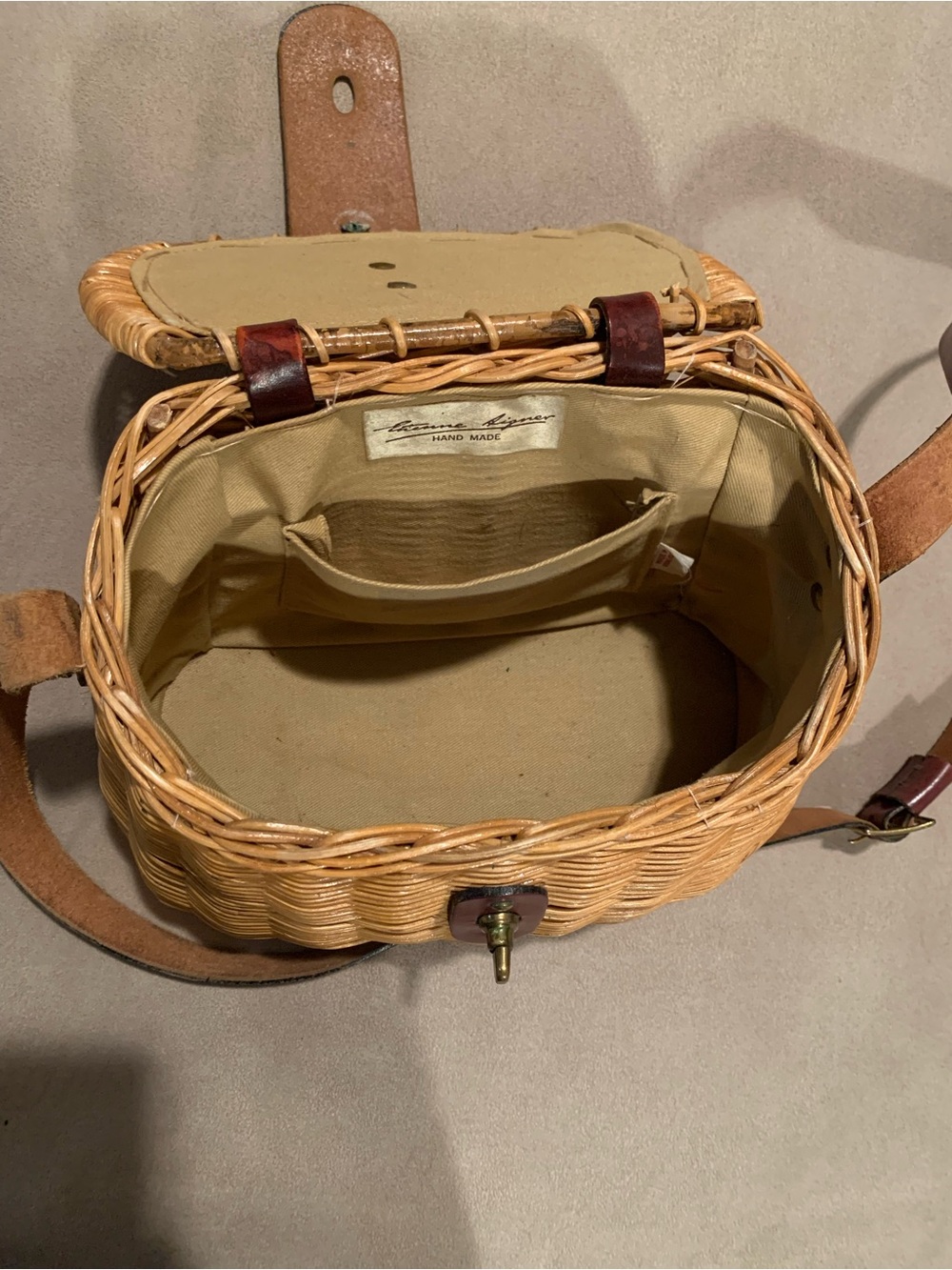 Vintage Etienne Aigner Rare 1950s Crossbody Bag - Picture 7 of 10
